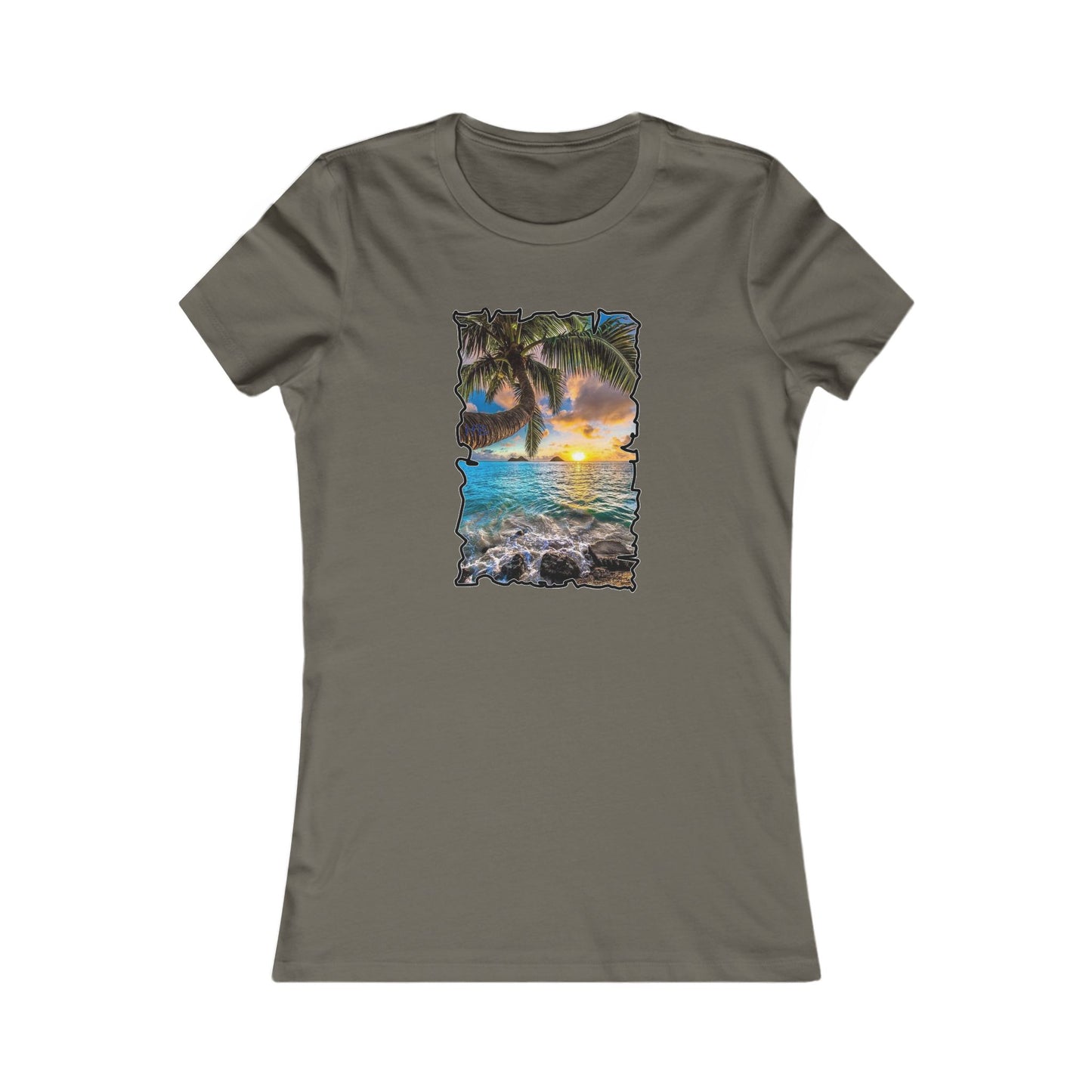 Gorgeous Sunrise (Women - Premium Cotton Tee)