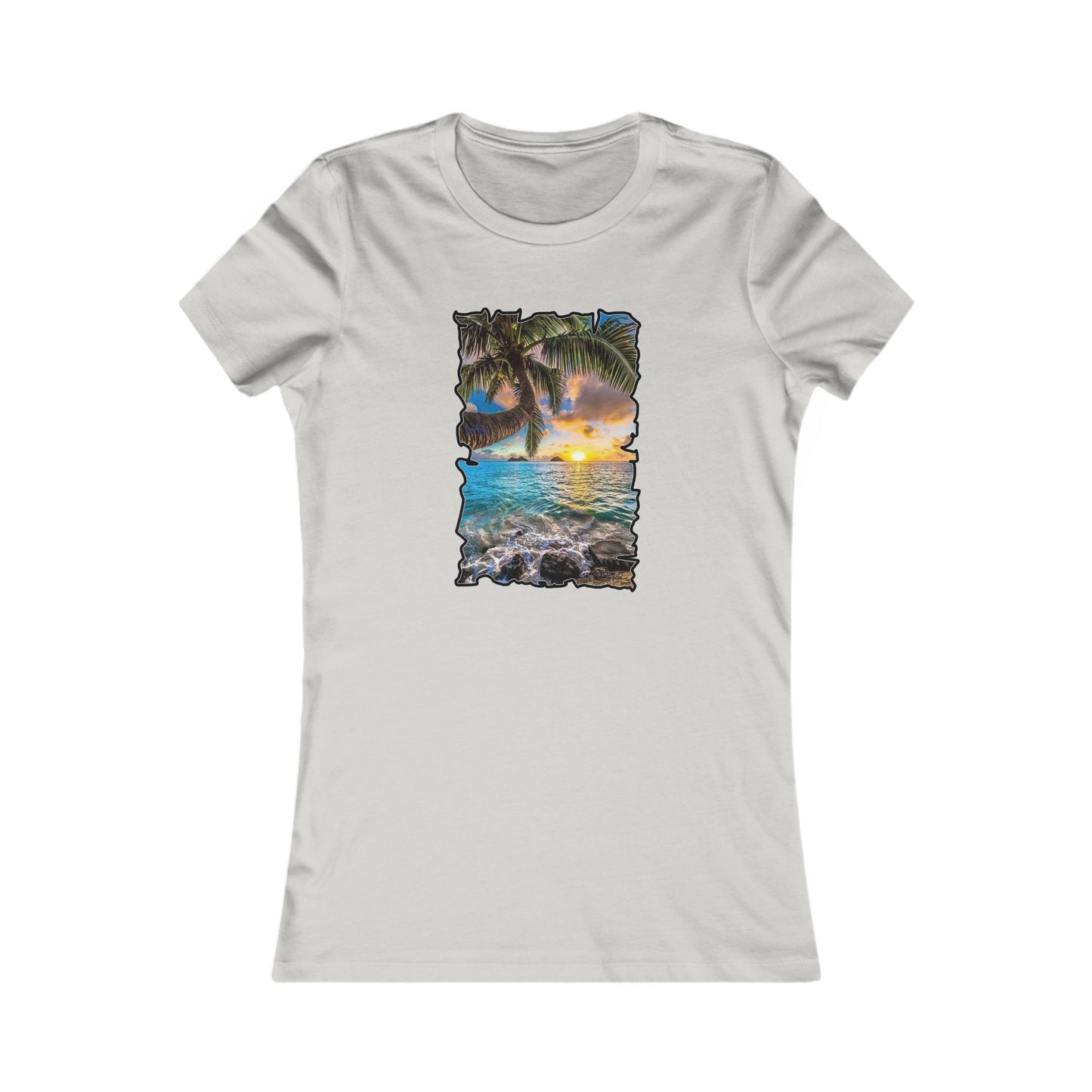 Gorgeous Sunrise (Women - Premium Cotton Tee)