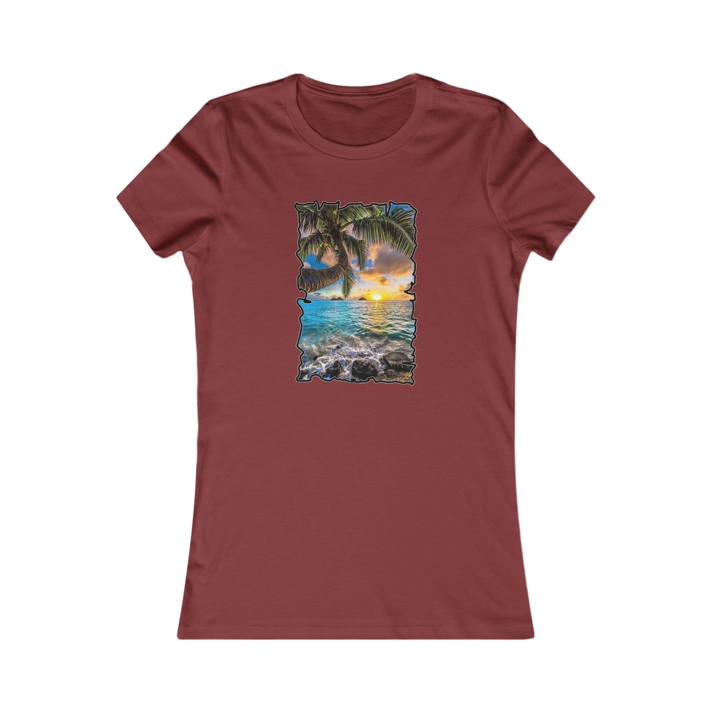 Gorgeous Sunrise (Women - Premium Cotton Tee)