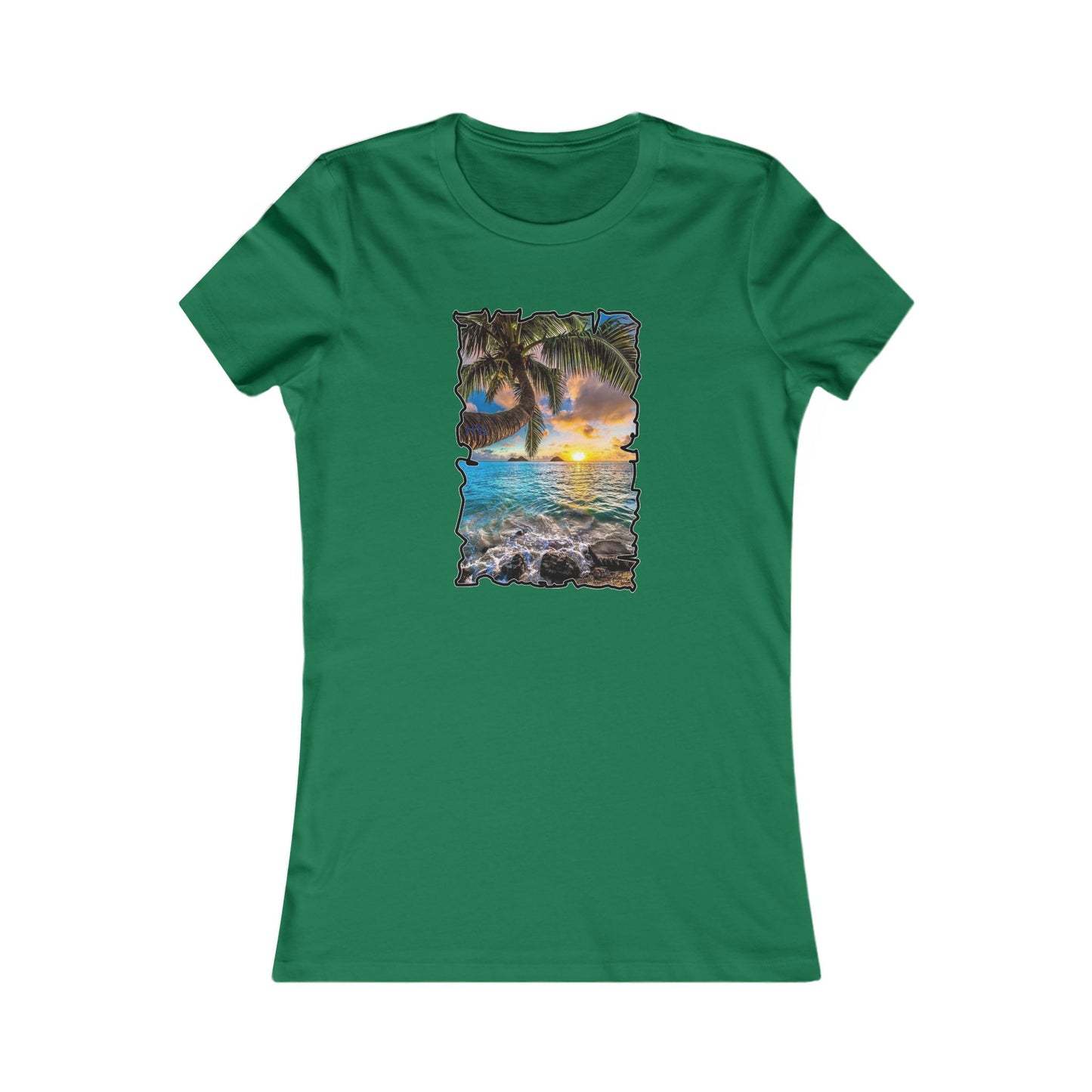 Gorgeous Sunrise (Women - Premium Cotton Tee)