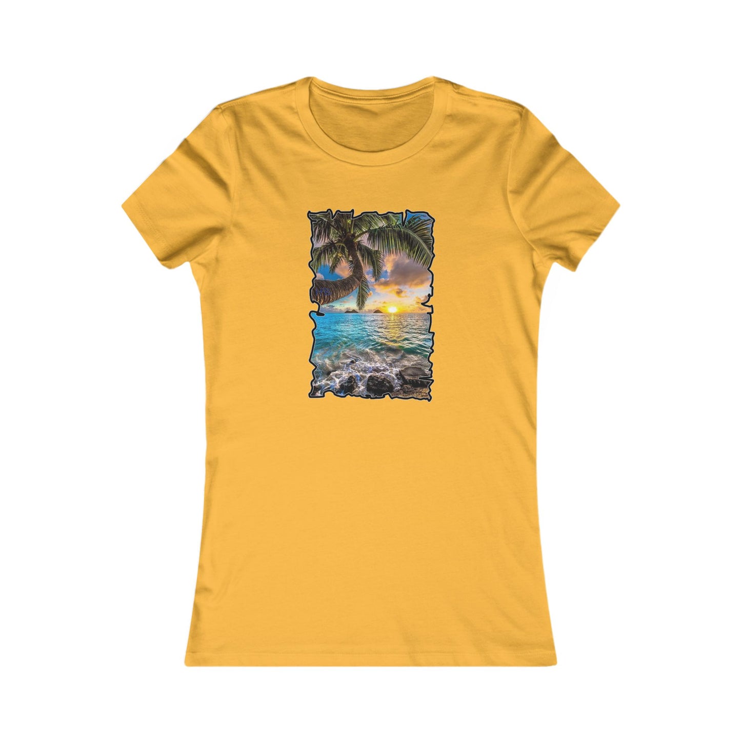 Gorgeous Sunrise (Women - Premium Cotton Tee)