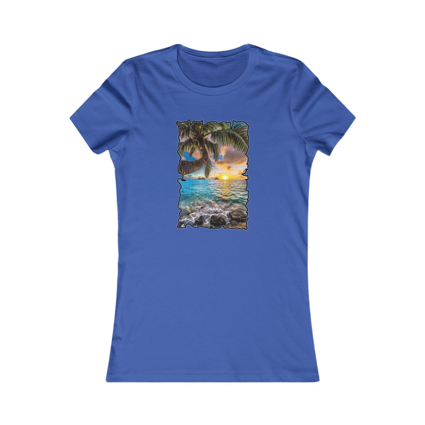 Gorgeous Sunrise (Women - Premium Cotton Tee)
