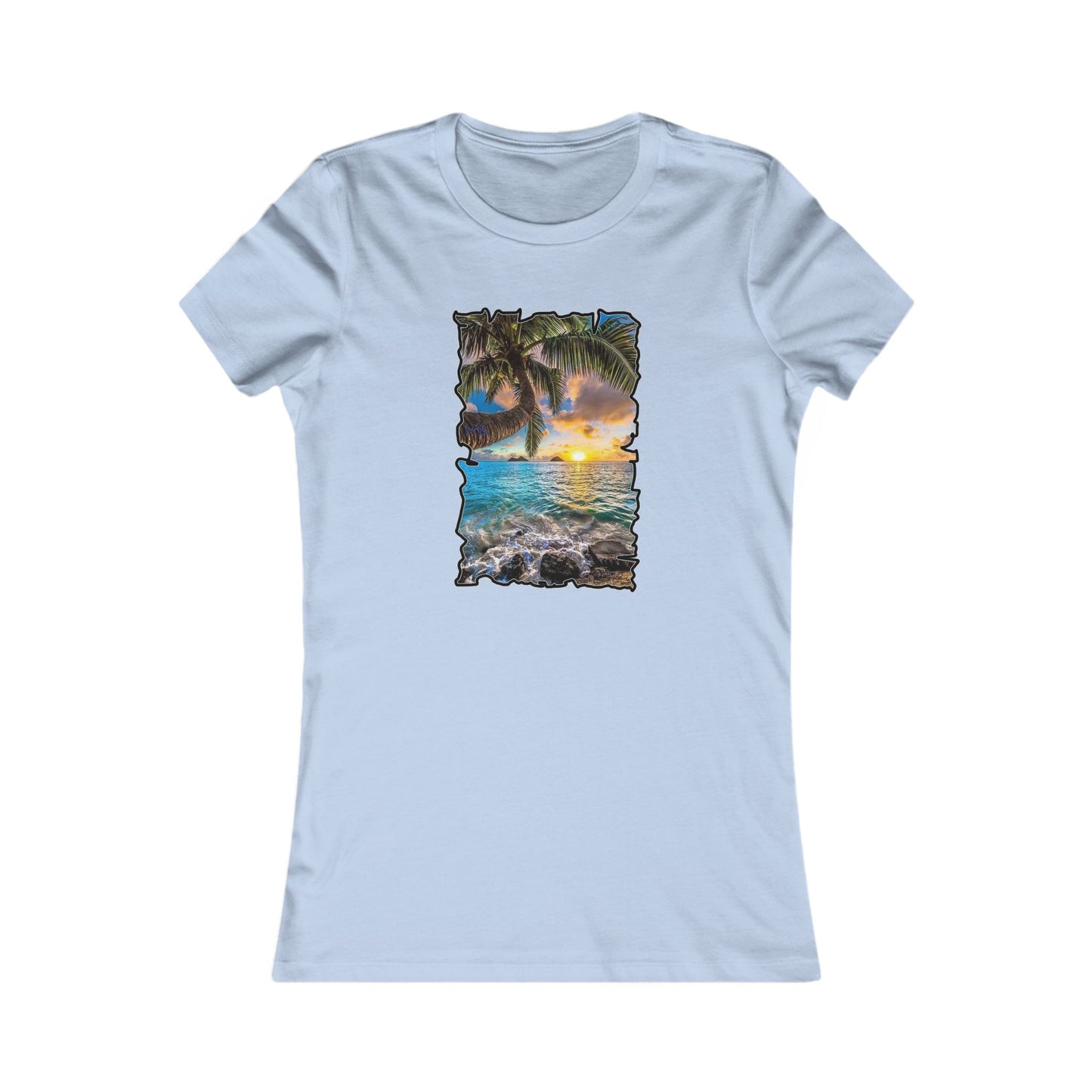 Gorgeous Sunrise (Women - Premium Cotton Tee)