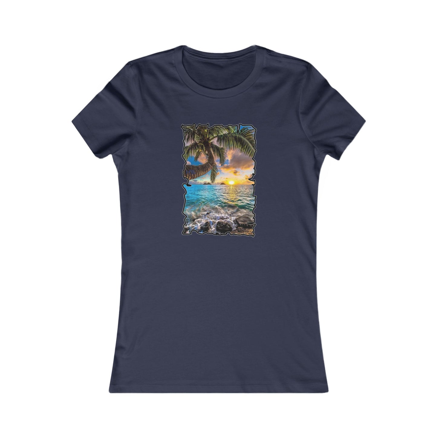 Gorgeous Sunrise (Women - Premium Cotton Tee)