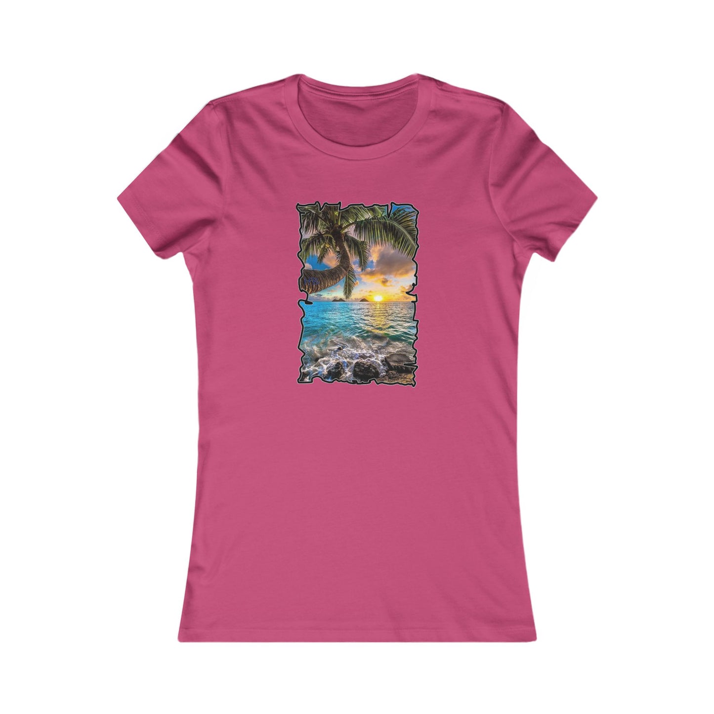 Gorgeous Sunrise (Women - Premium Cotton Tee)