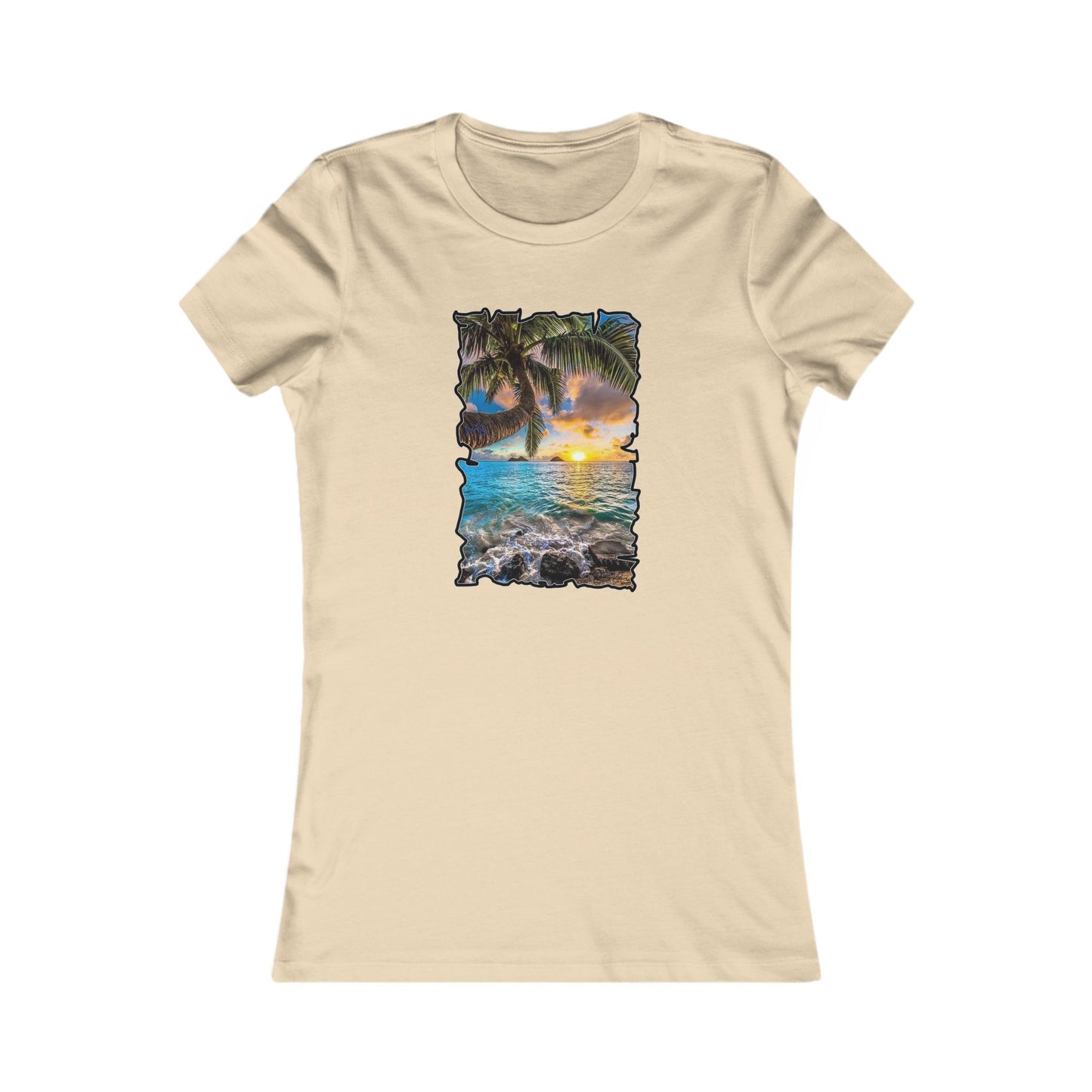 Gorgeous Sunrise (Women - Premium Cotton Tee)