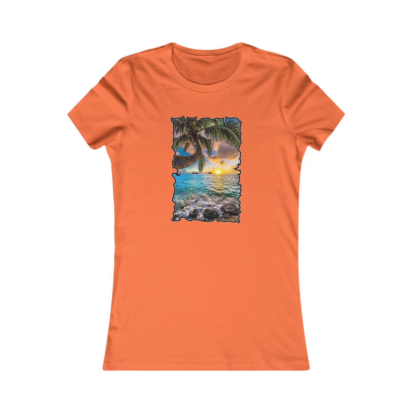 Gorgeous Sunrise (Women - Premium Cotton Tee)