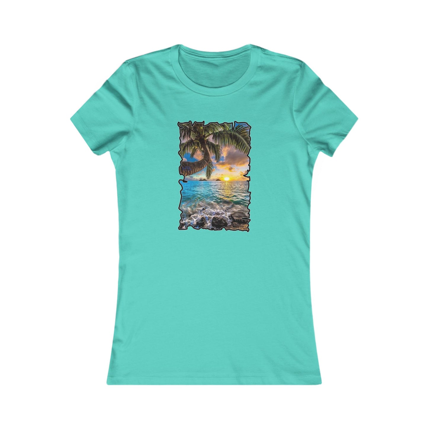 Gorgeous Sunrise (Women - Premium Cotton Tee)