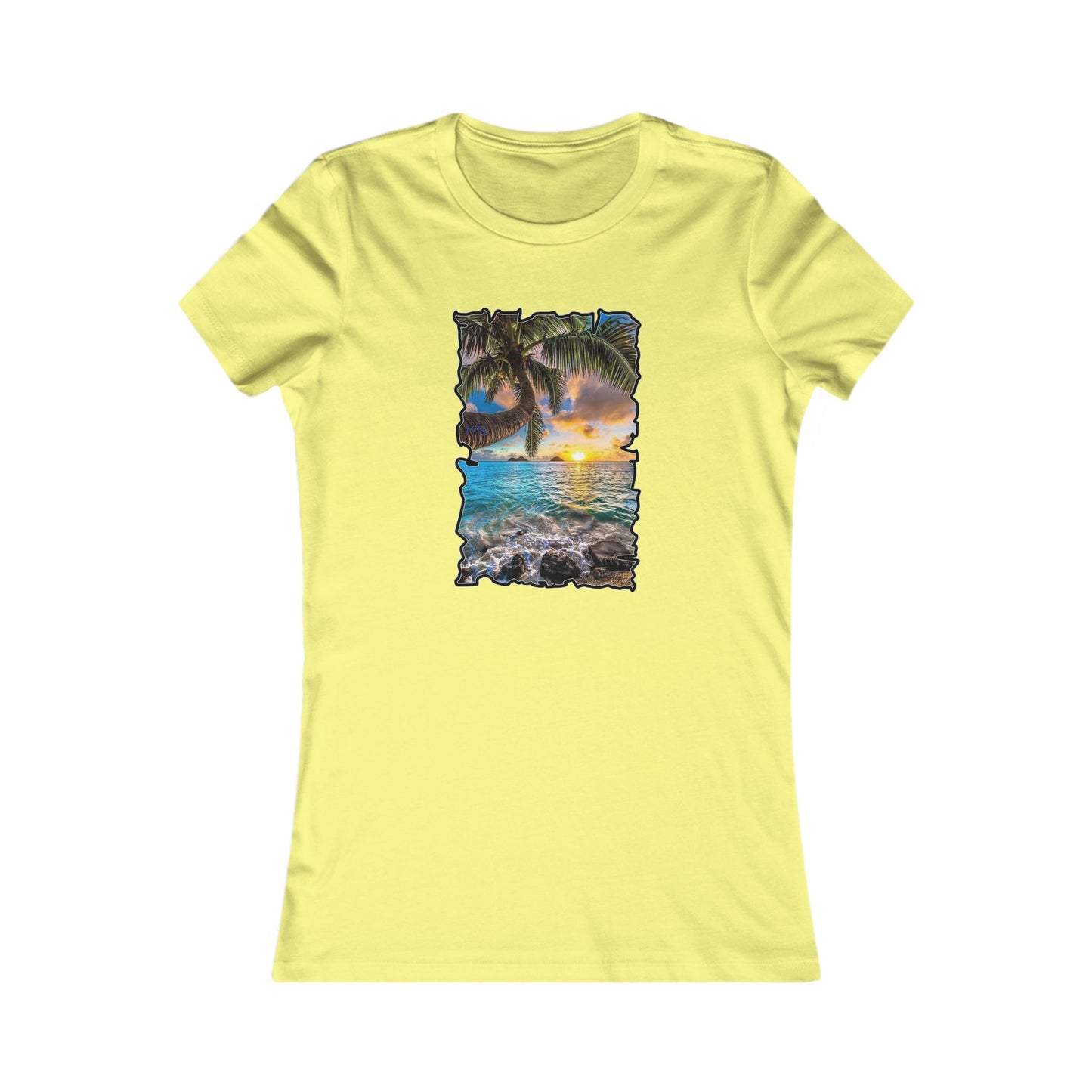 Gorgeous Sunrise (Women - Premium Cotton Tee)