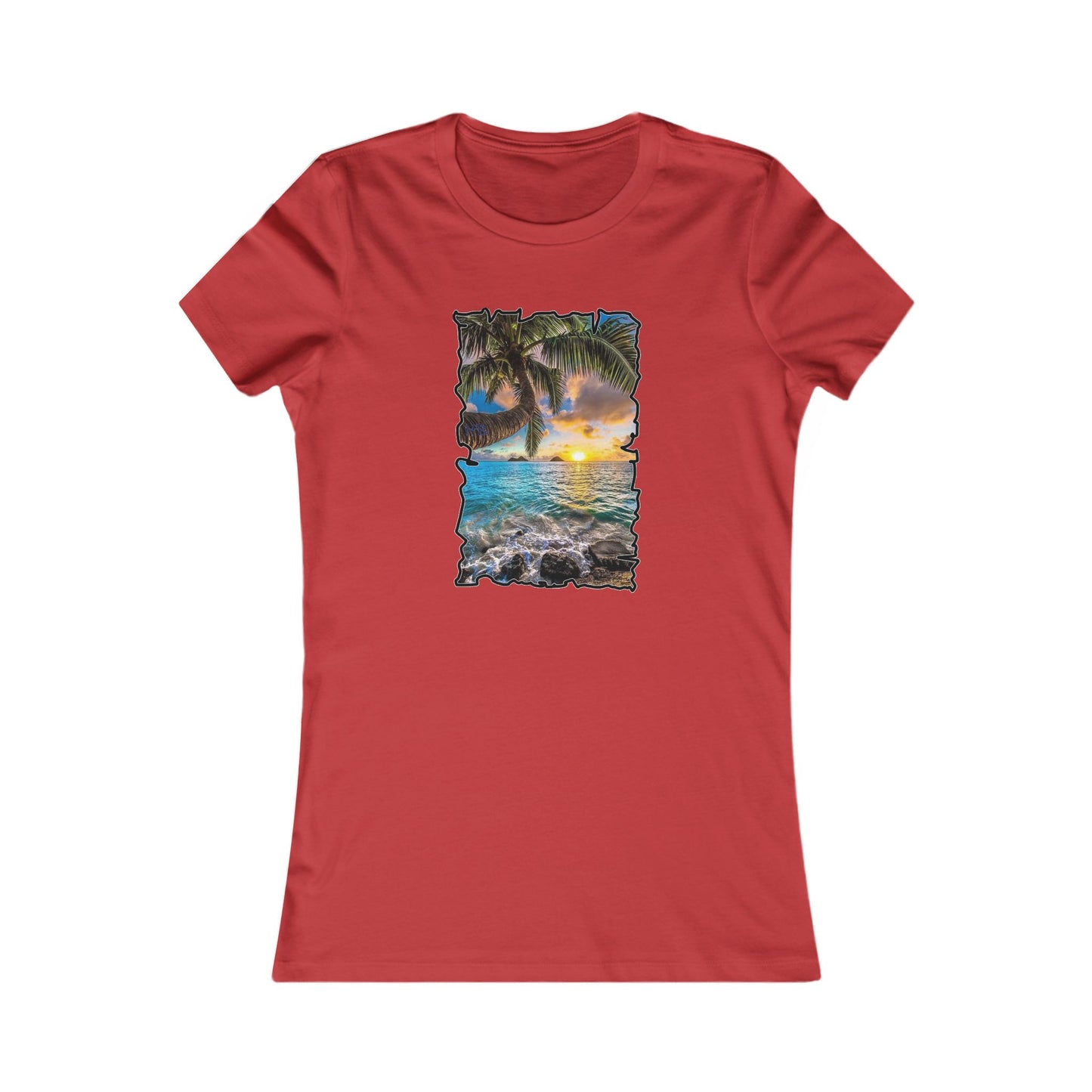 Gorgeous Sunrise (Women - Premium Cotton Tee)