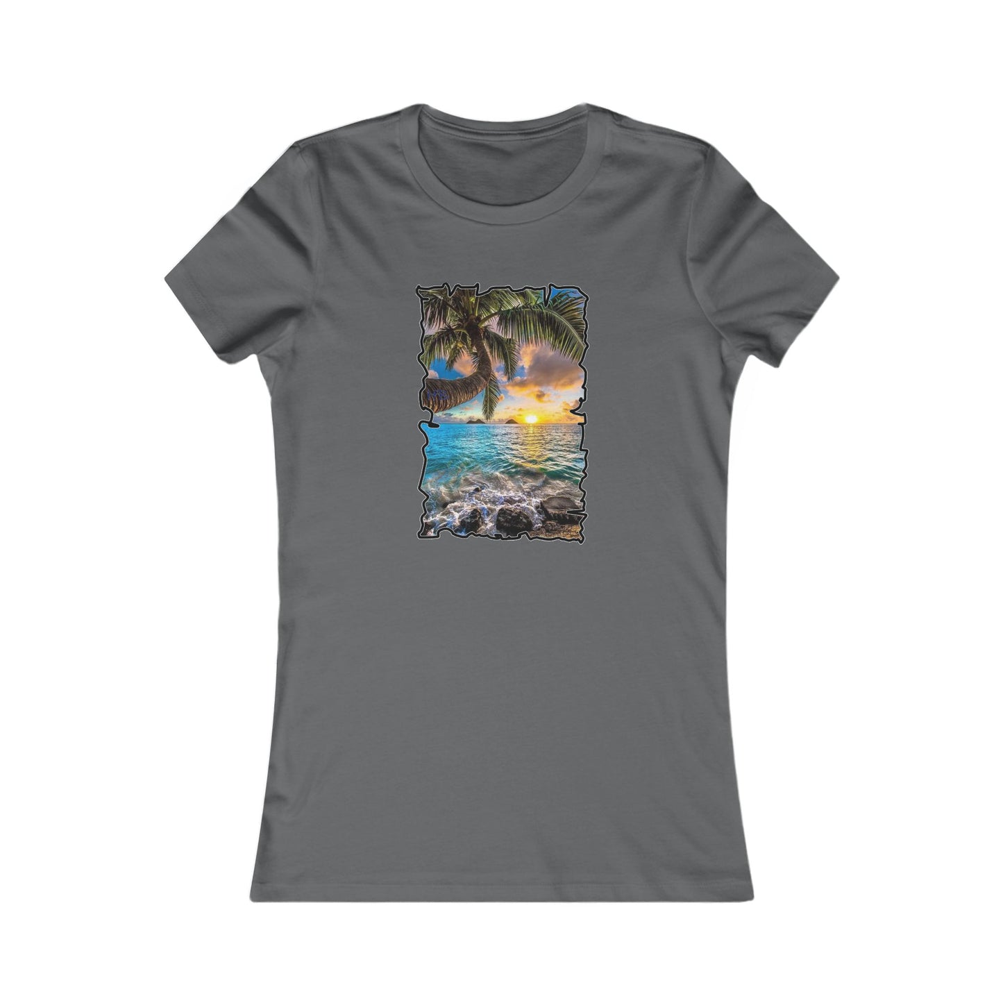 Gorgeous Sunrise (Women - Premium Cotton Tee)