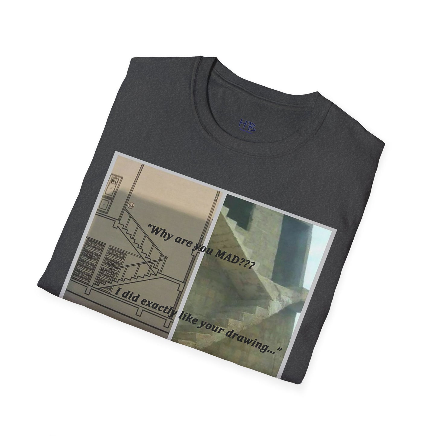 Comical Architectural Irony Stairs Sketch