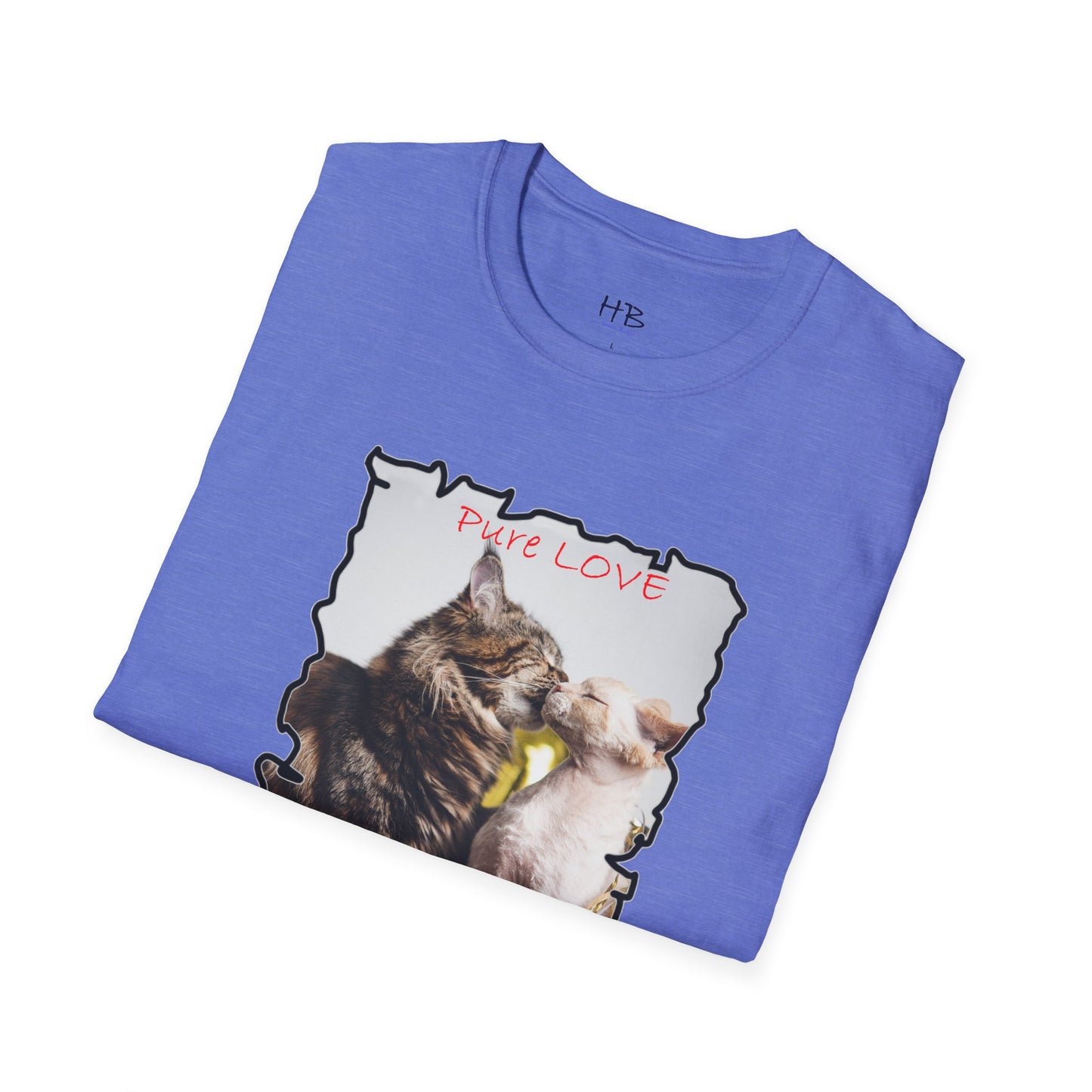 Pure LOVE Cats kissing