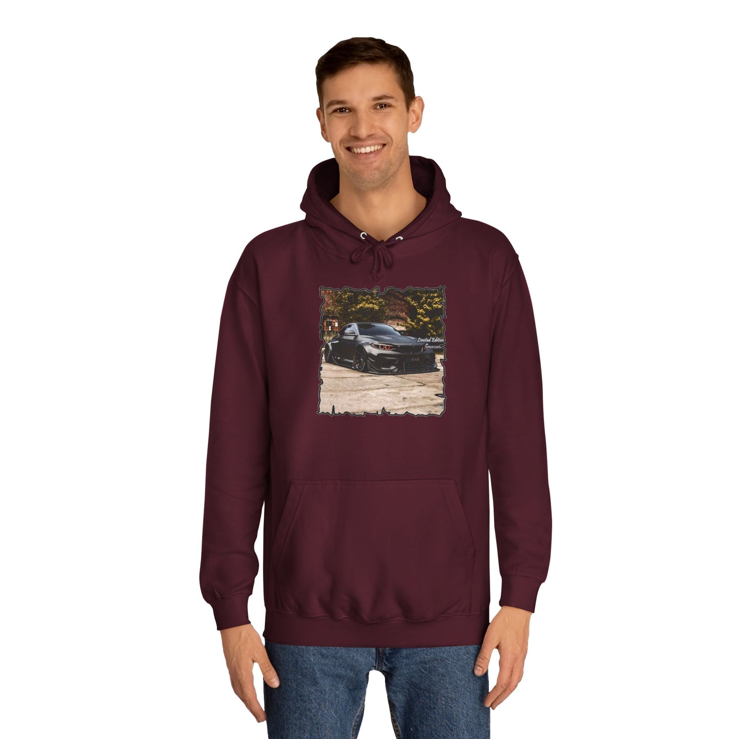 Get Yours Now -- Customized grey Limited Edition BMW M3 (Hoodie - Cozy and Durable)