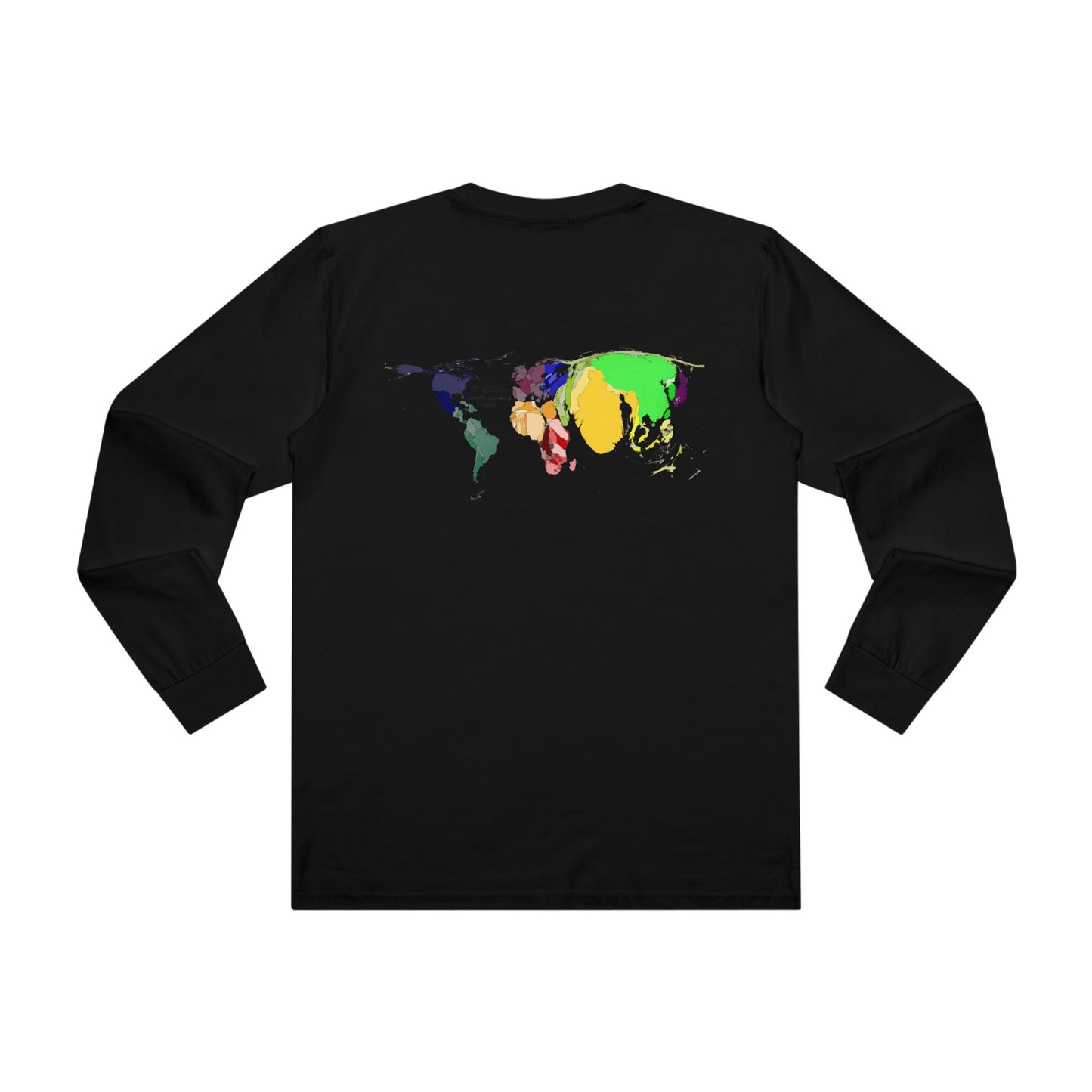 Get Yours Now -- Global density world population (Men's Base Longsleeve Tee - All-Season Wear)
