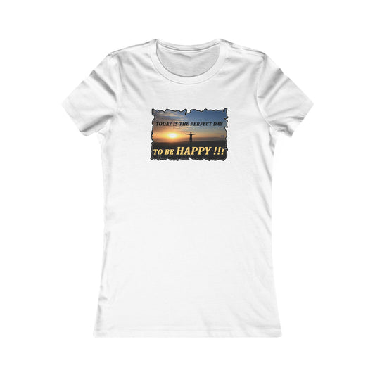Joyful Sunrise for New Day Optimism (Women - Premium Cotton Tee)