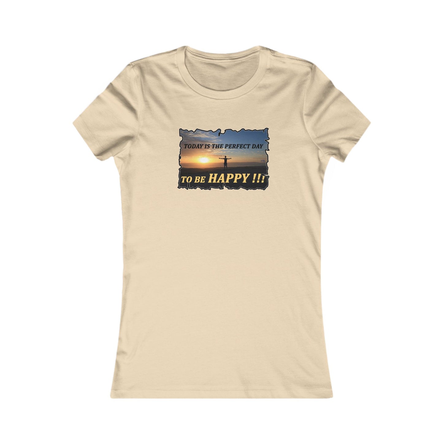 Joyful Sunrise for New Day Optimism (Women - Premium Cotton Tee)