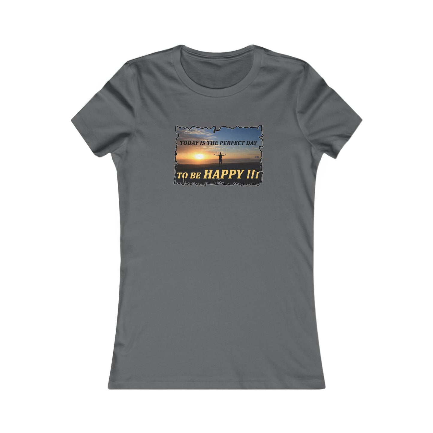 Joyful Sunrise for New Day Optimism (Women - Premium Cotton Tee)