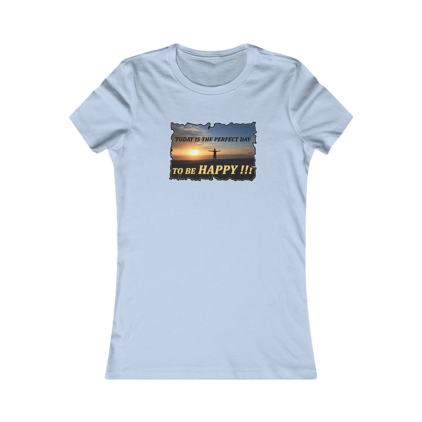 Joyful Sunrise for New Day Optimism (Women - Premium Cotton Tee)