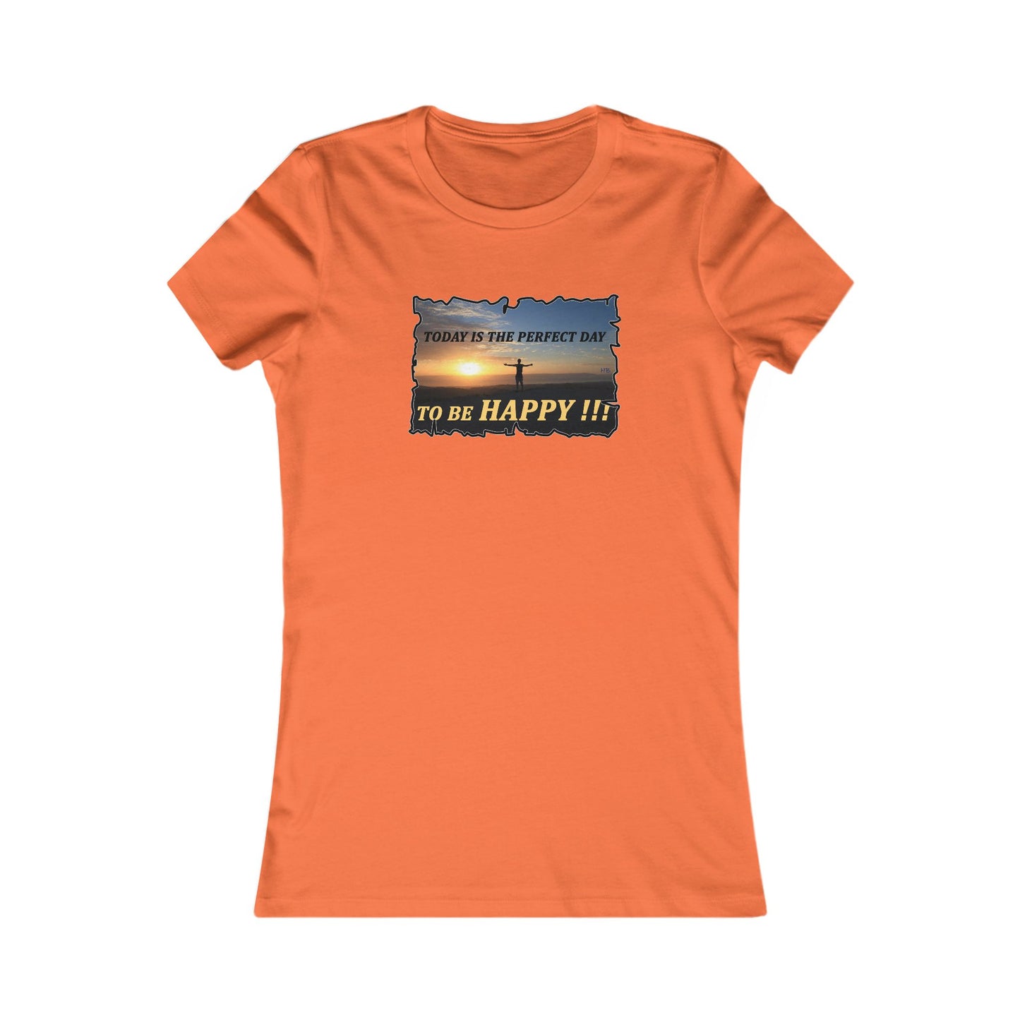 Joyful Sunrise for New Day Optimism (Women - Premium Cotton Tee)