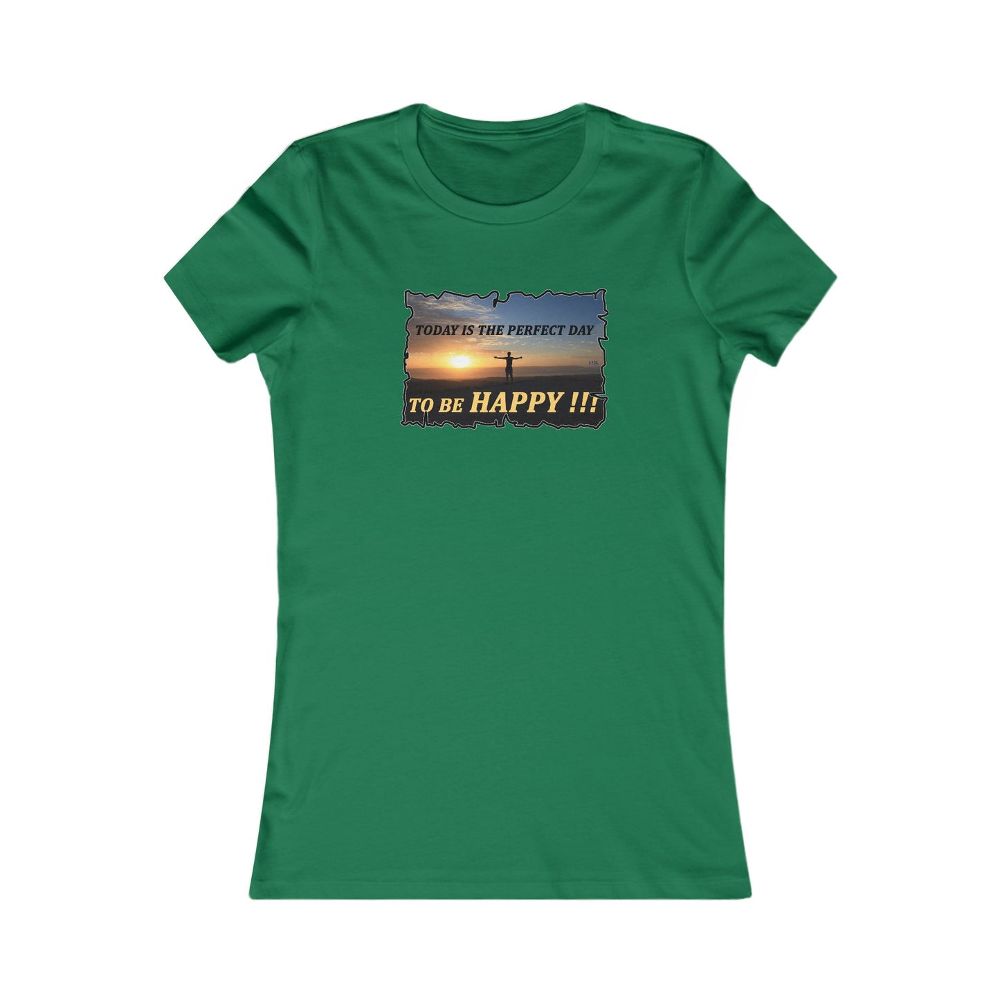 Joyful Sunrise for New Day Optimism (Women - Premium Cotton Tee)