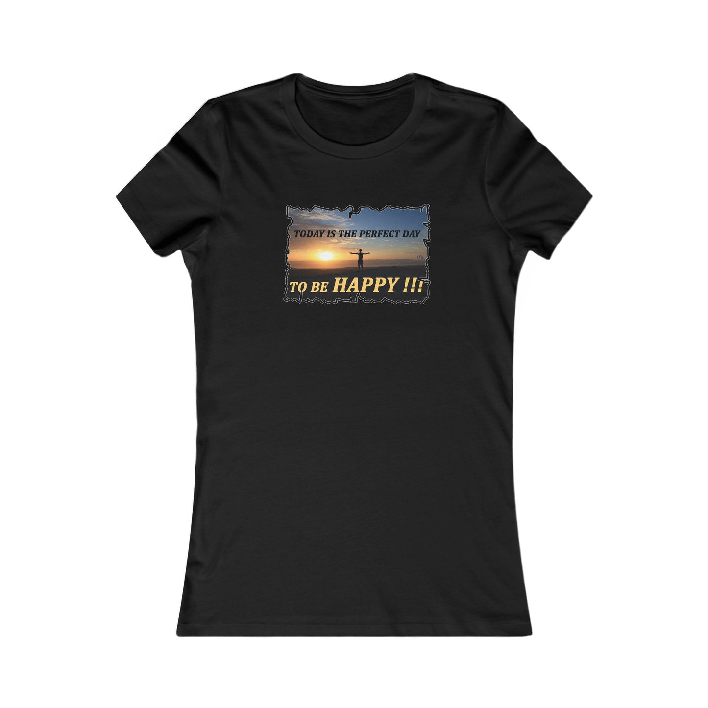 Joyful Sunrise for New Day Optimism (Women - Premium Cotton Tee)