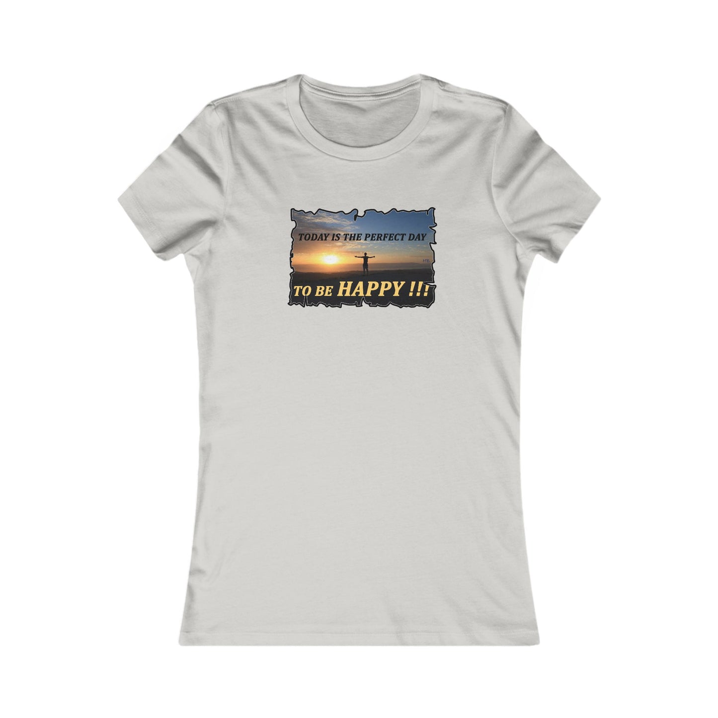 Joyful Sunrise for New Day Optimism (Women - Premium Cotton Tee)