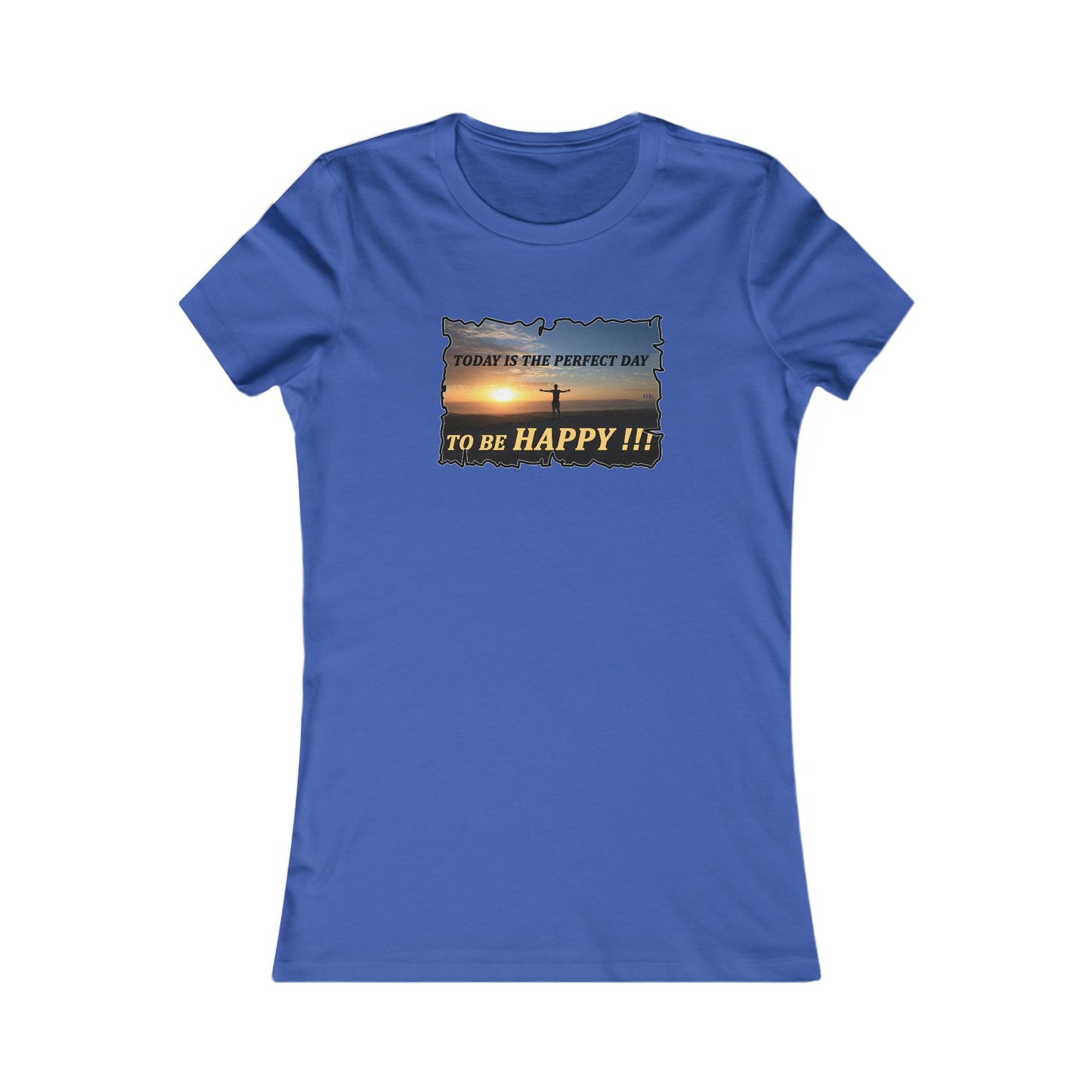 Joyful Sunrise for New Day Optimism (Women - Premium Cotton Tee)