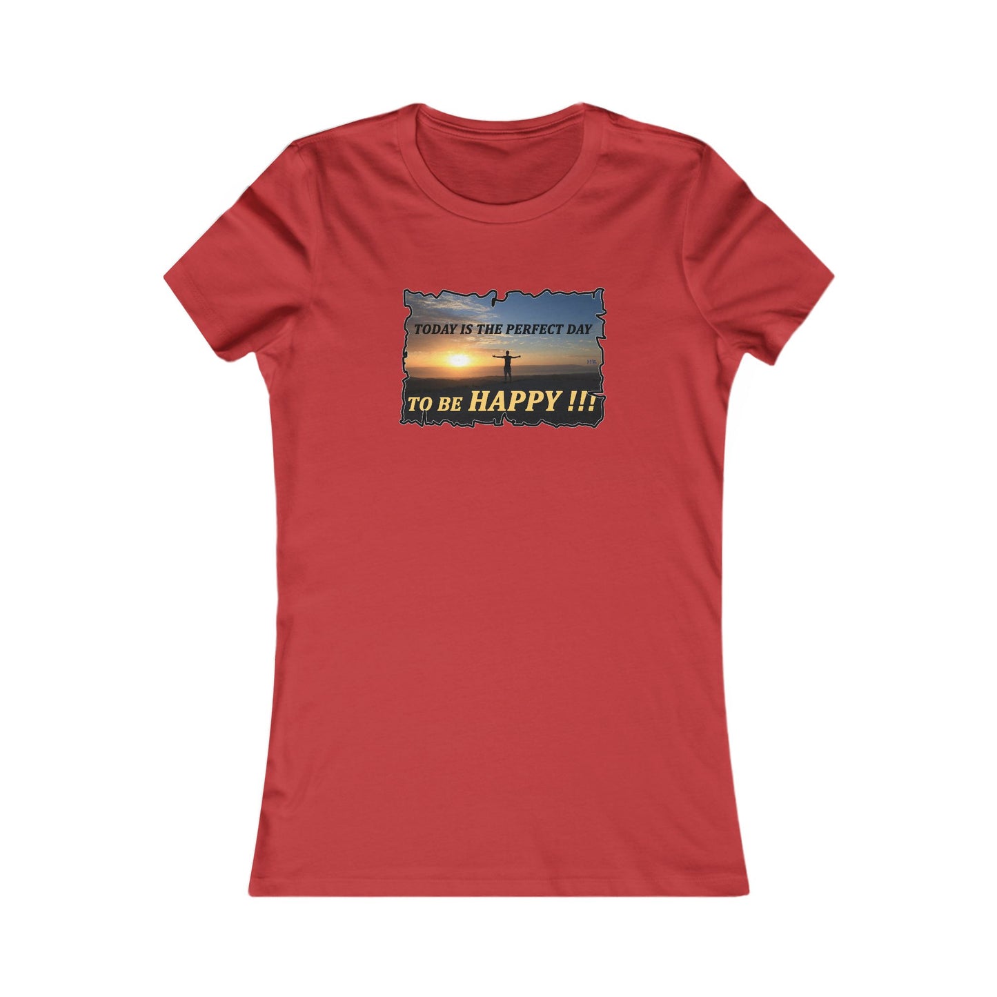 Joyful Sunrise for New Day Optimism (Women - Premium Cotton Tee)