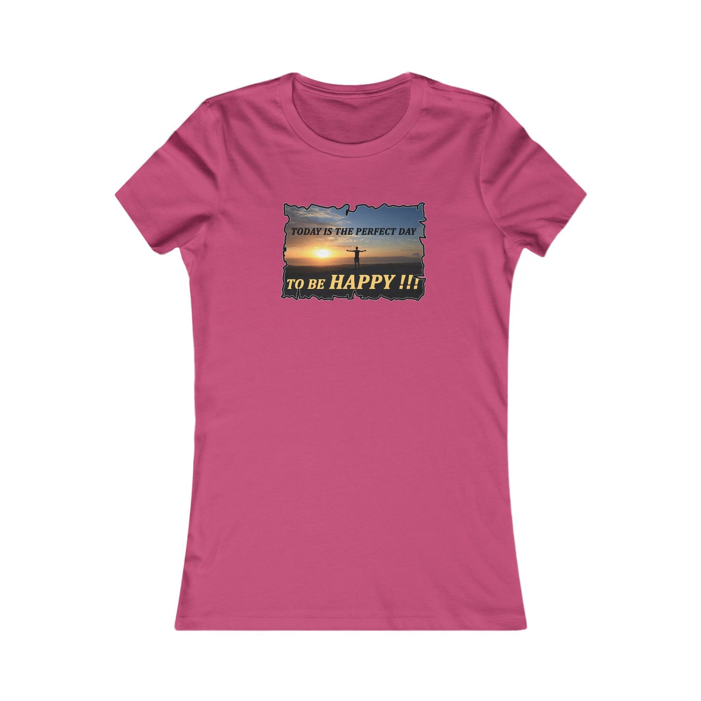 Joyful Sunrise for New Day Optimism (Women - Premium Cotton Tee)