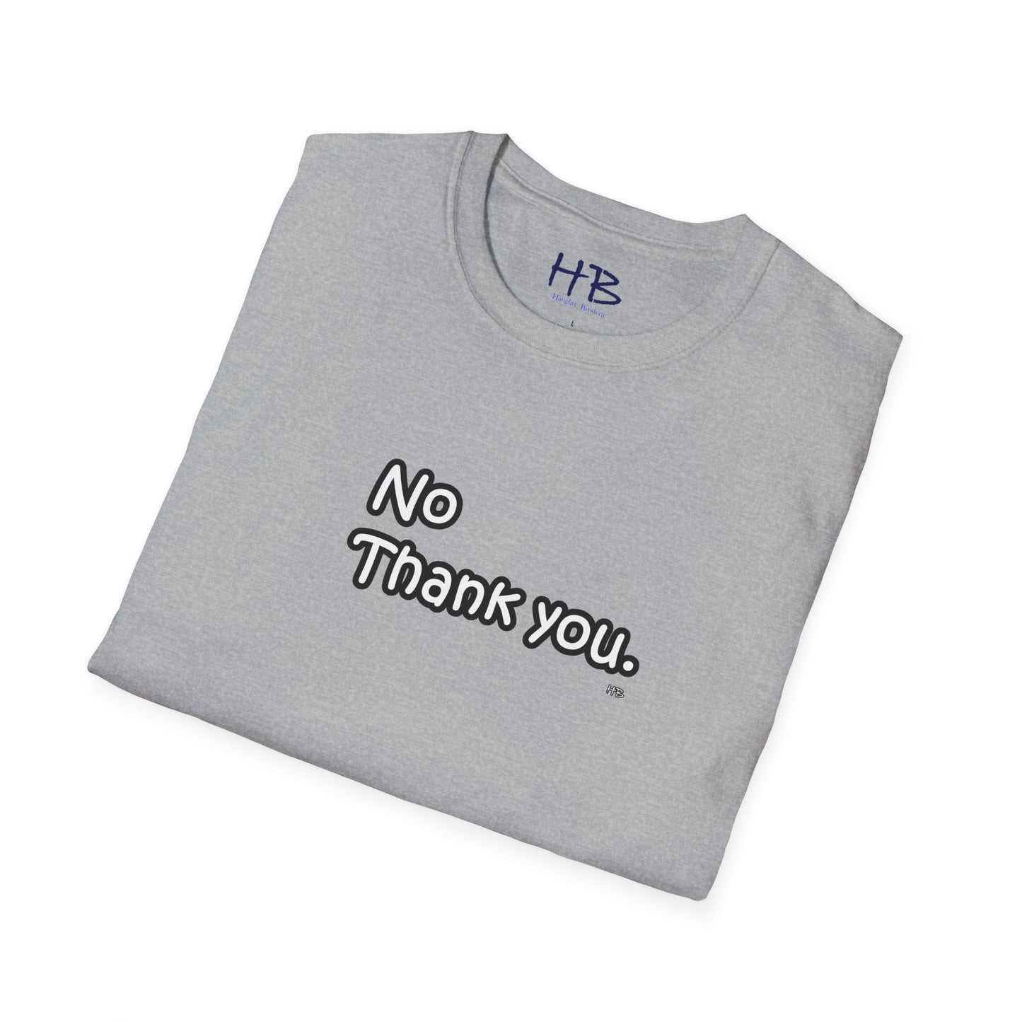 Boundaries Asserted: The 'No Thank You' Empowerment Tee Shirt