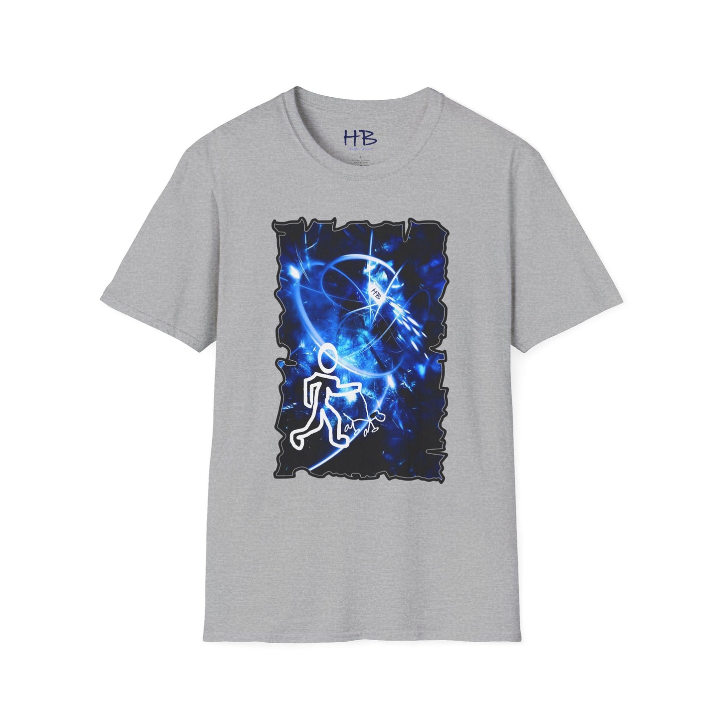 The Stylish Blue Unveiling the Stickman's Journey; A Tribute to Friendship and Artistry