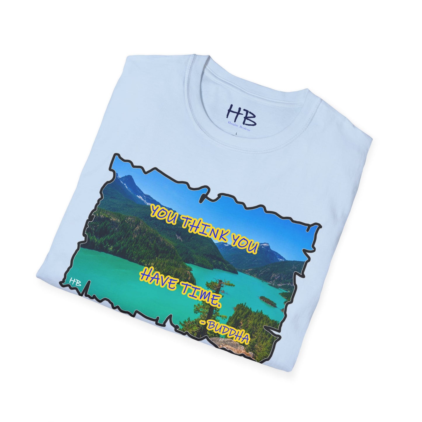 Buddha's Timeless Horizon Harmony; Philosophical Mirage Ethereal Lake Sunset Discourse 10