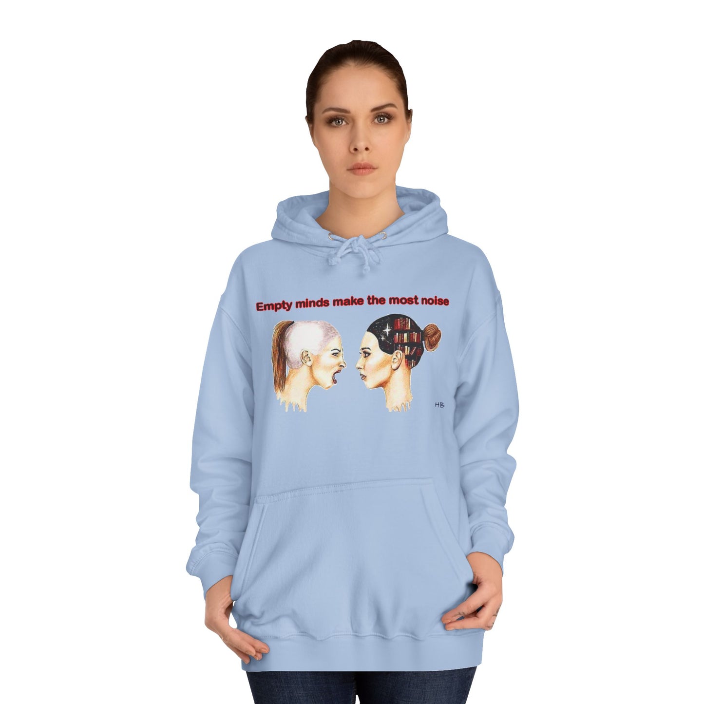 Get Yours Now -- Noiseless Nobility to Educate with The Power of Quiet Intellect (Hoodie - Cozy and Durable)