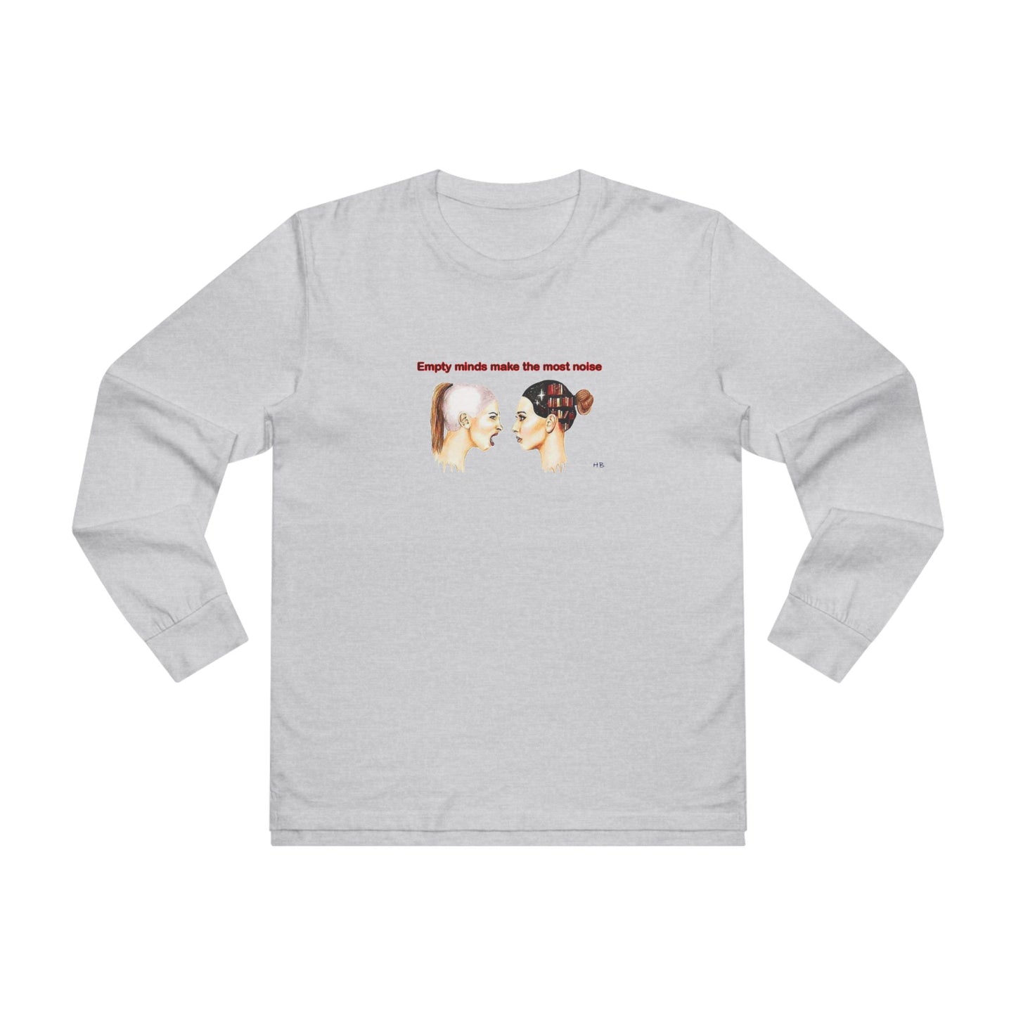 Get Yours Now -- Noiseless Nobility to Educate with The Power of Quiet Intellect (Men's Base Longsleeve Tee - All-Season Wear)