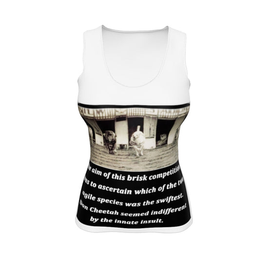 Don Cheetah vs Whippet doggies Sublimation Cut & Sew Tank Top